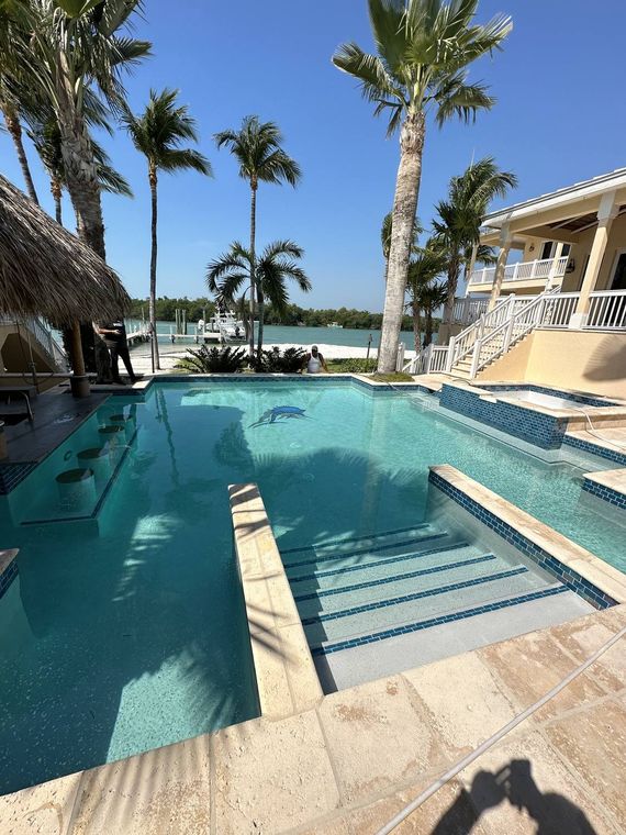Pool construction